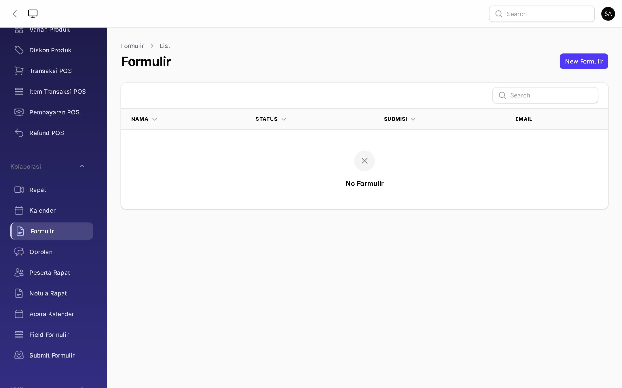 Form Builder - BizOS